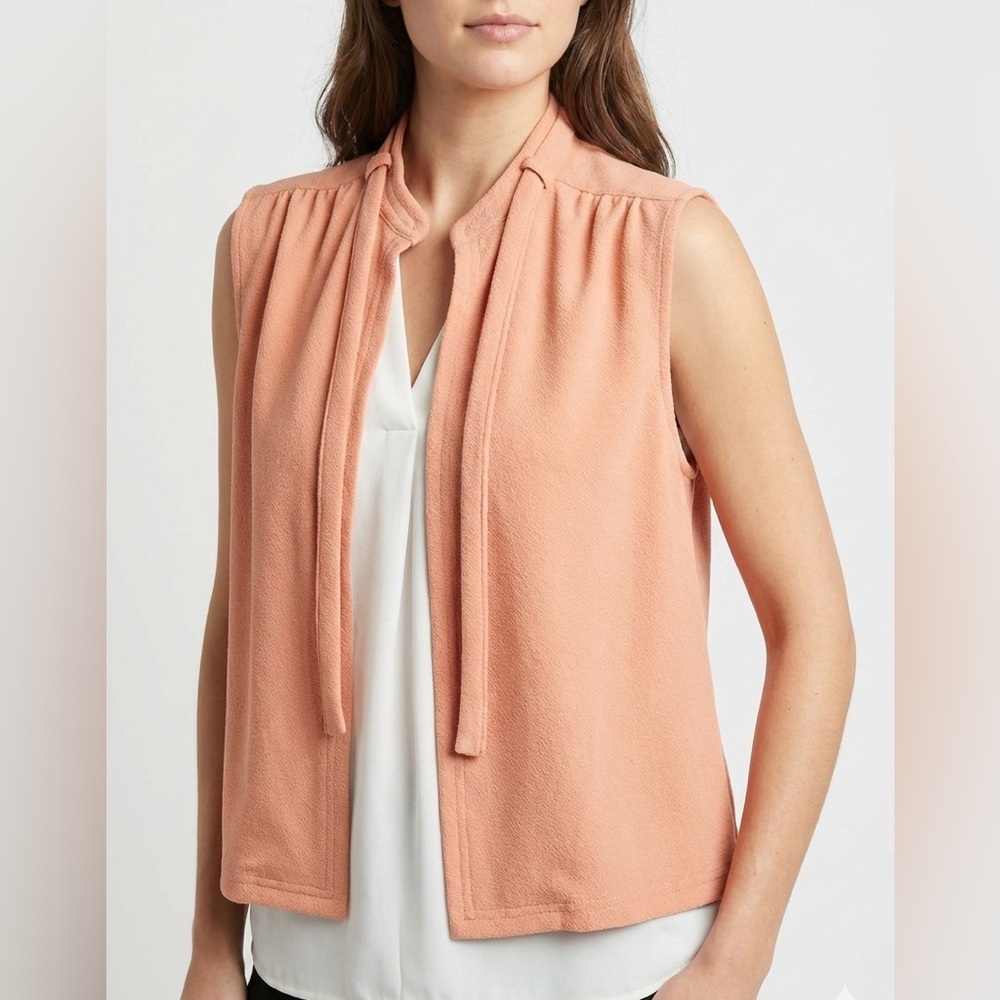Vintage Paris Star Dusty Rose Vest